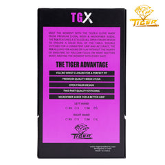 Tiger-X Pro Billiard Glove for Left Hand Purple L