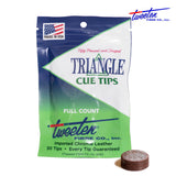 Triangle Cue Tip Ø14mm 50 pcs 1 package
