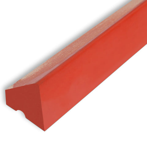 OKKO U118 Russian Pyramid Table Rail Rubber 72", Set of 6