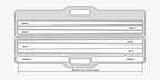 Longoni Lux Hard Cue Case 2 x 4