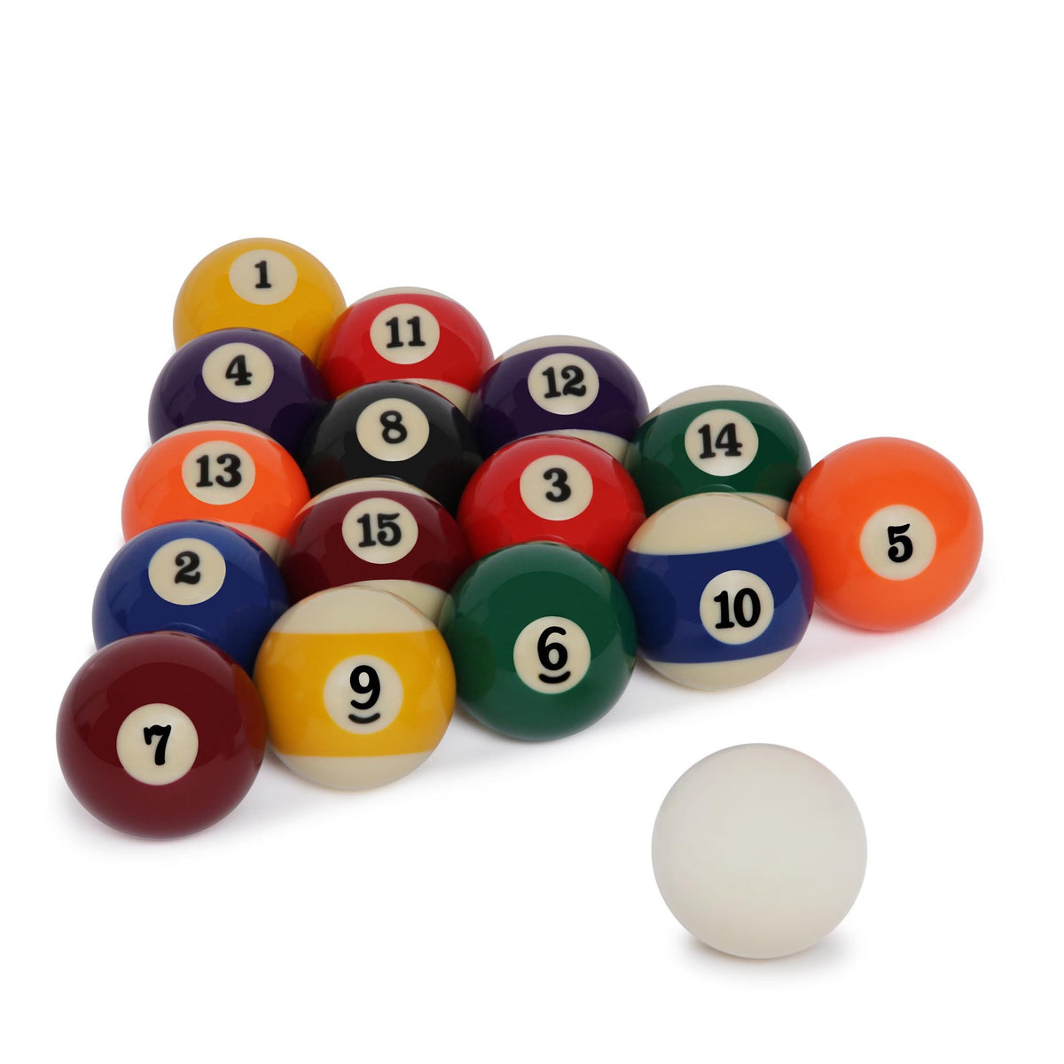 Standard Billiard Pool Ball set Mini-size 1 1/2
