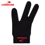 Longoni Billiard Glove for Right Hand Black