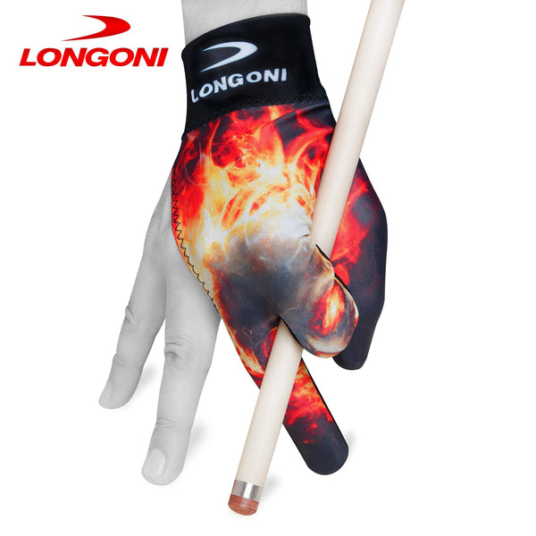 Longoni Billiard Glove Skull 2 for Right Hand