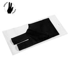 Billiard Quality Glove Open Fingers Black
