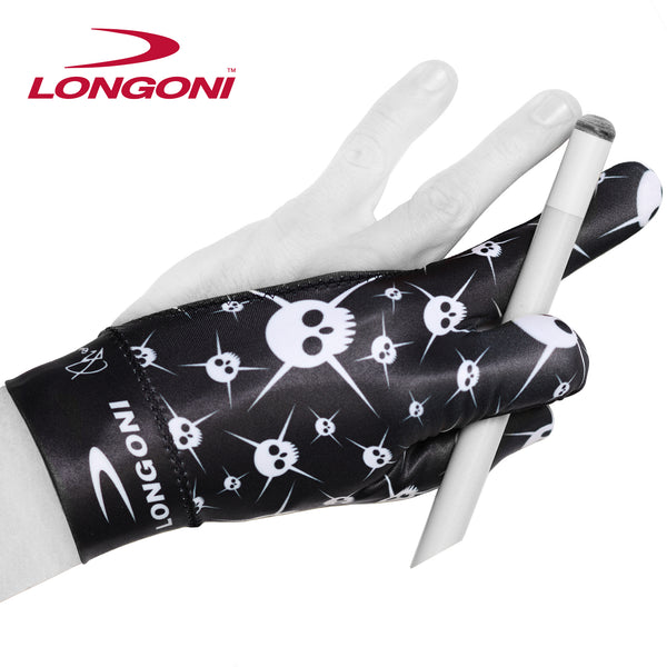 Longoni Billiard Glove Skull 4