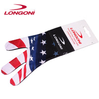Longoni Billiard Glove Flag 3 for Left Hand