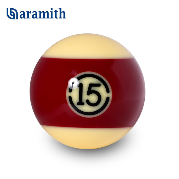 Aramith Tournament Pool Replacement Ball 2 1/4" #15