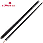 Longoni Crystal Fox Carom Cue w/Luna Nera FE71 Shaft Leather Wrap