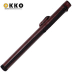 OKKO Billiard Hard Round Case Burgundy 1x1