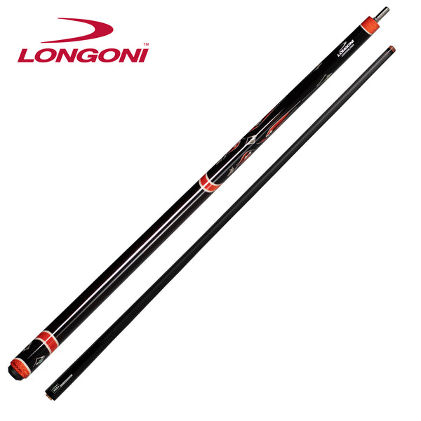 Longoni Black Pearl II Carom Cue w/Luna Nera FE71 Shaft