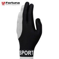 Fortuna Billiard Glove Sport Black M/L