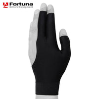 Fortuna Billiard Glove Pro Open fingers Black S
