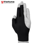 Fortuna Billiard Glove Pro Open fingers Black M/L