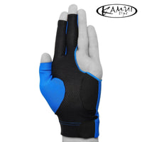 Kamui Billiard Glove QuickDry for Left Hand Blue XXL