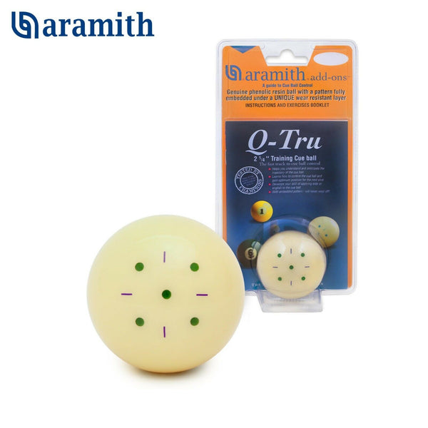 Aramith Q-Tru 2 1/4" Training Pool Cue Ball