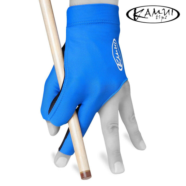 Kamui Billiard Glove QuickDry for Left Hand Blue L