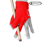 Kamui Billiard Glove QuickDry for Left Hand Red XL