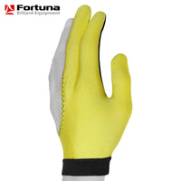 Fortuna Billiard Glove Classic Yellow/Black S