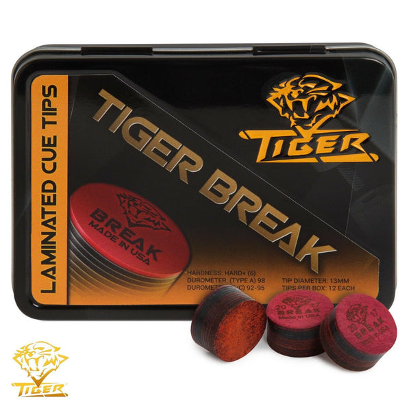 Tiger Break Cue Tip Ø15mm Super Hard 1 pc