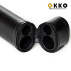 OKKO Billiard Hard Deluxe Oval Case Black 1x1