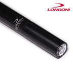 Longoni Crystal Fox Carom Cue w/Luna Nera FE69 Shaft Leather Wrap