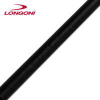 Longoni Crystal Fox Carom Cue w/Luna Nera FE71 Shaft Leather Wrap