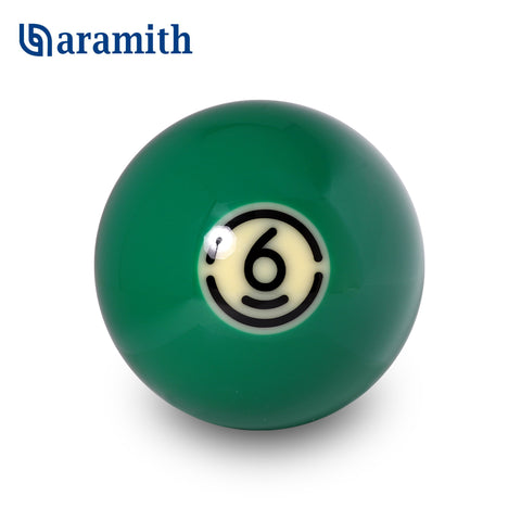 Aramith Tournament Pool Replacement Ball 2 1/4" #6
