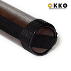 OKKO Billiard Hard Round Case Dark Brown 1x1