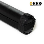 OKKO Billiard Hard Deluxe Oval Case Black 1x1