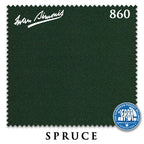 7 ft Simonis 860 Spruce Pool Table Cloth with 6 Pre-Cut Rails