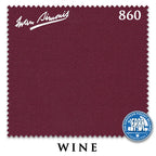 7 ft Simonis 860 Wine Pool Table Cloth with 6 Pre-Cut Rails