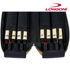 Longoni Giotto Autunno Luxury Leather Cue Case 4 x 8