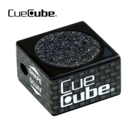 Cue Cube Tip Tool 2 in 1 Dime Radius (.353") Black