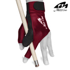 Mezz Premium Billiard Glove Burgundy S/M