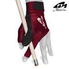 Mezz Premium Billiard Glove Burgundy L/XL