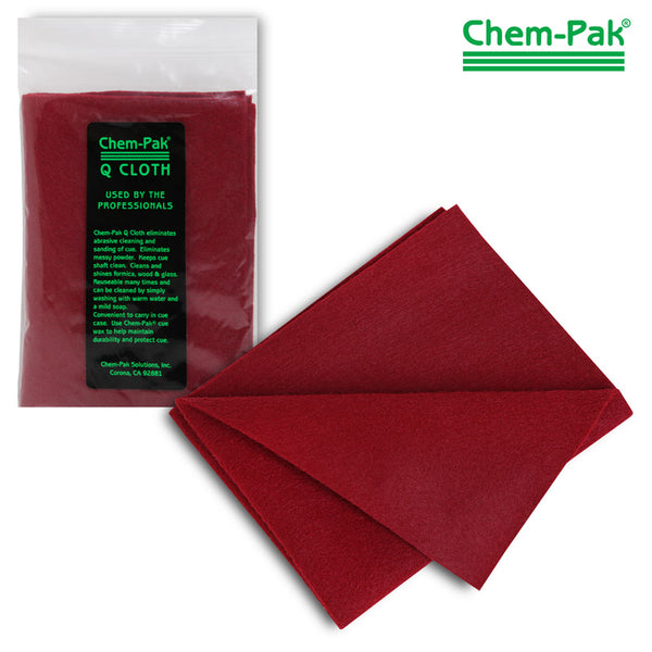 Chem-Pak Q Cloth Burgundy