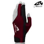 Mezz Premium Billiard Glove Burgundy S/M