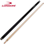 Longoni Crystal Fox Carom Cue w/E71 Maple Shaft Leather Wrap
