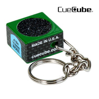 Cue Cube Tip Tool 2 in 1 w/keychain Green