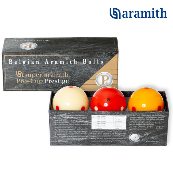 Kit Bolas Aramith Tournament Pro-Cup 57,2mm - Bilhares Carrinho