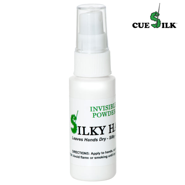 Cue Silk Silky Hand Invisible Powder Chalkless Hand Conditioner 2 oz Bottle