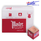 Master Billiard Chalk Gold 12 pcs