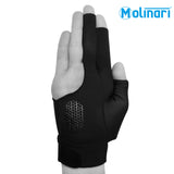 Molinari Billiard Glove for Right Hand Black Regular