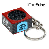 Cue Cube Tip Tool 2 in 1 w/keychain Red