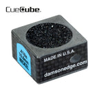 Cue Cube Tip Tool 2 in 1 Nickel Radius (.418") Silver