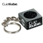 Cue Cube Tip Tool 2 in 1 w/keychain Silver