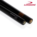 Longoni Niels Feijen Sparkle Curly Pool Cue w/Luna Nera Shaft No Wrap