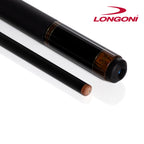 Longoni Niels Feijen Sparkle Pool Cue w/Luna Nera Shaft Leather Wrap