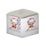 Super Diamond Billiard Chalk Grey White Box 1 pc