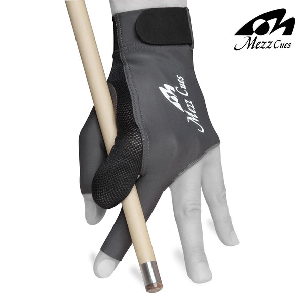 Mezz Premium Billiard Glove Gray L/XL